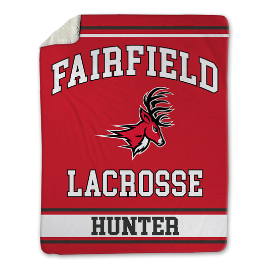 Fairfield - NCAA Men's Lacrosse : Walker Hunter - Blanket-0