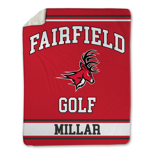 Fairfield - NCAA Men's Golf : Chase Millar - Blanket-0