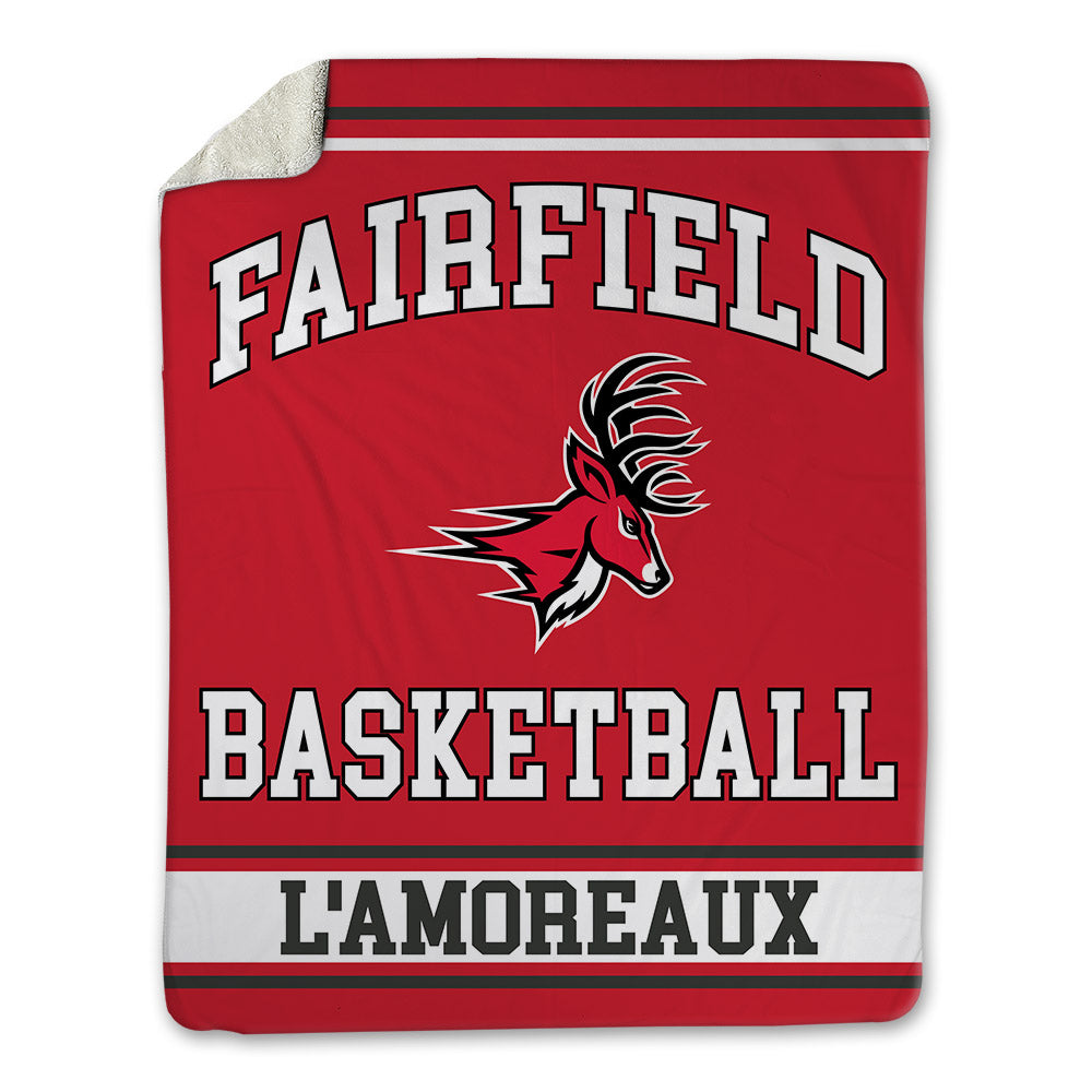 Fairfield - NCAA Women's Basketball : Kaety L'Amoreaux - Blanket-0