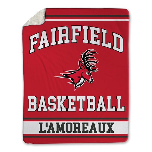 Fairfield - NCAA Women's Basketball : Kaety L'Amoreaux - Blanket-0