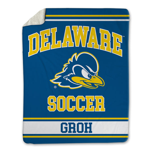 Delaware - NCAA Women's Soccer : Maggie Groh - Blanket-0