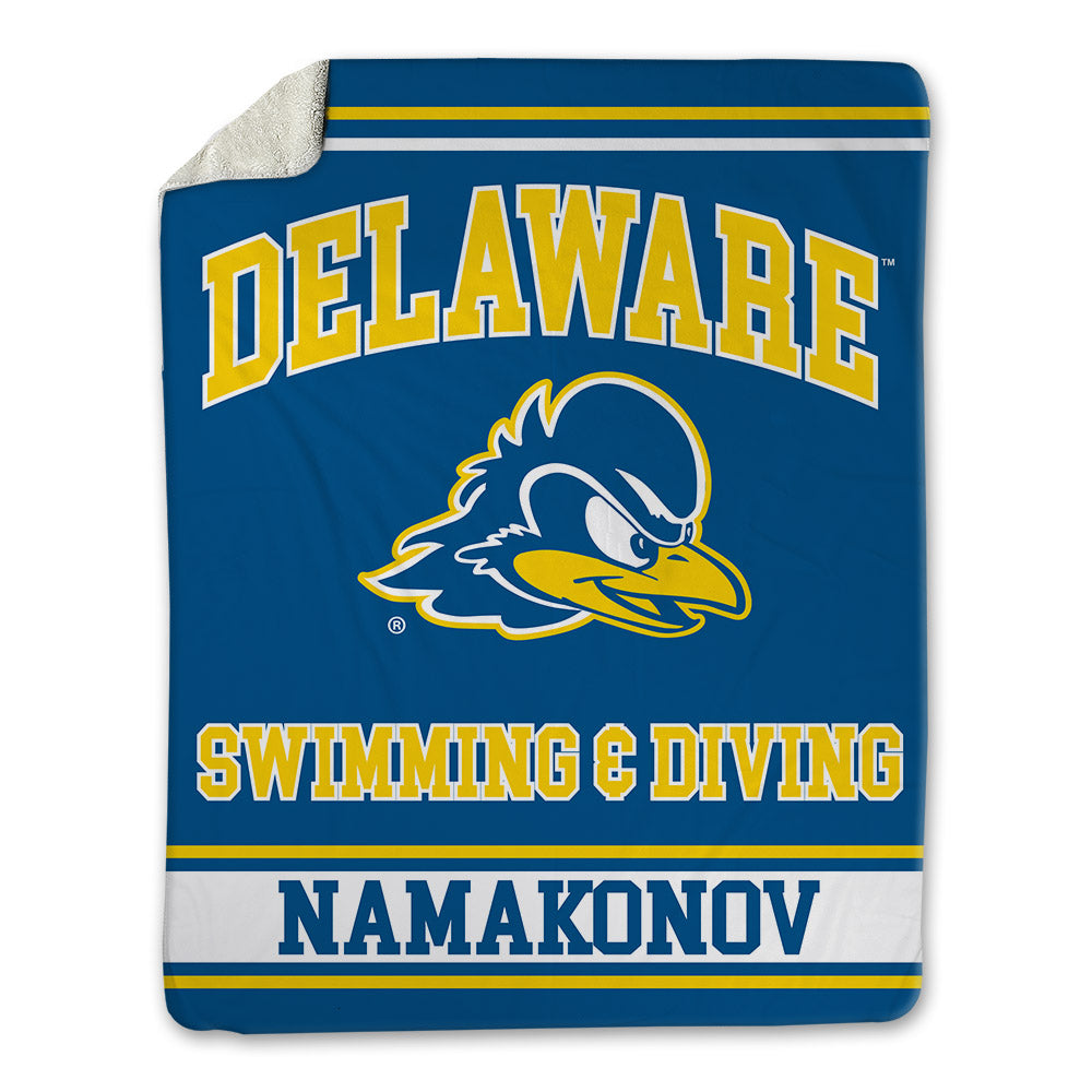 Delaware - NCAA Men's Swimming & Diving : Matvei Namakonov - Blanket-0