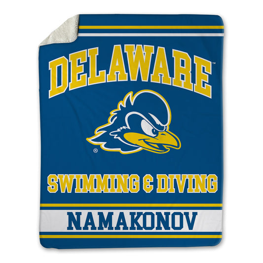 Delaware - NCAA Men's Swimming & Diving : Matvei Namakonov - Blanket-0
