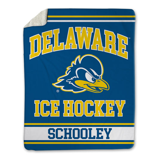 Delaware - NCAA Ice Hockey : Taylor Schooley - Blanket-0