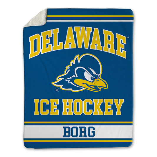 Delaware - NCAA Ice Hockey : Victoria Borg - Blanket-0