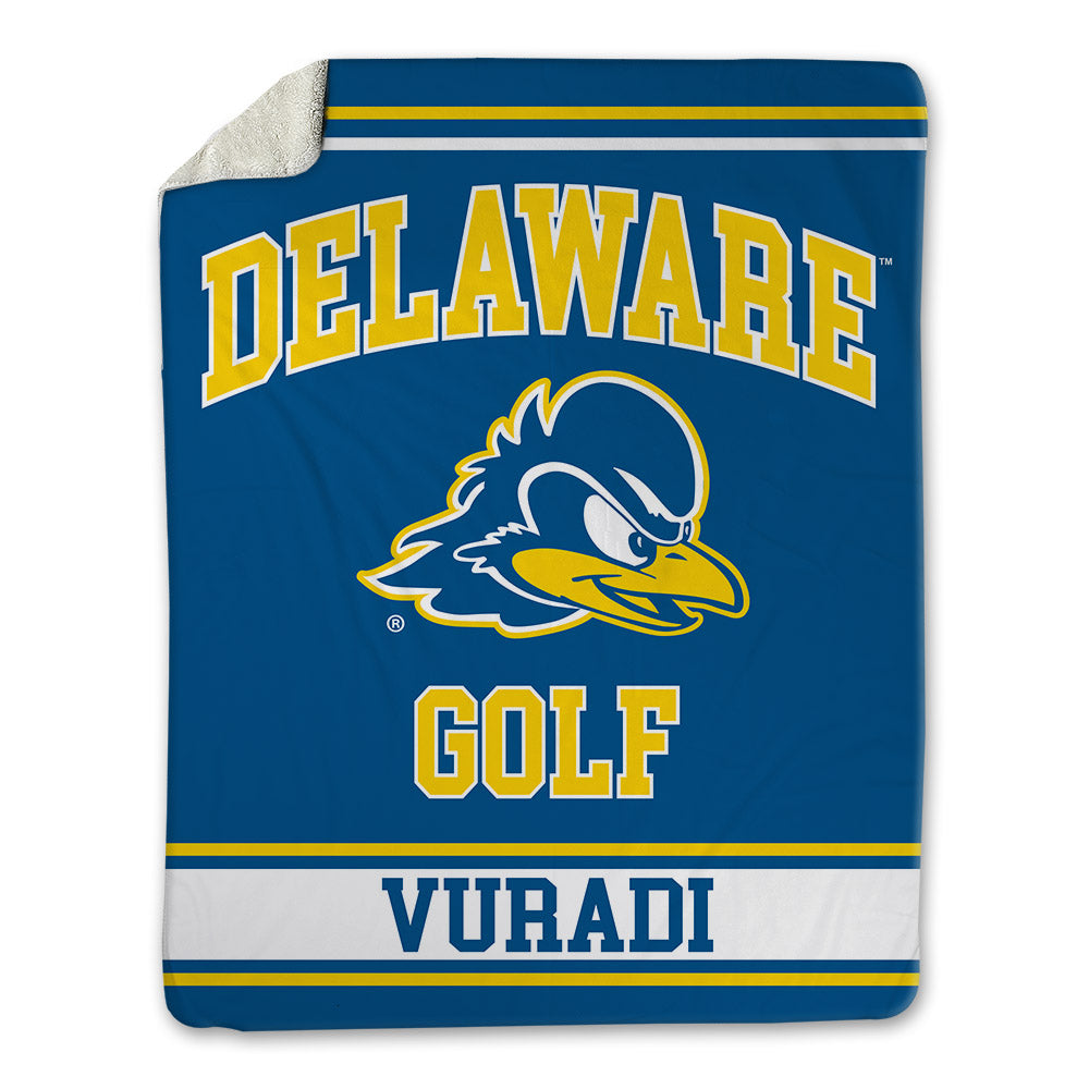 Delaware - NCAA Men's Golf : Aryan Vuradi - Blanket-0