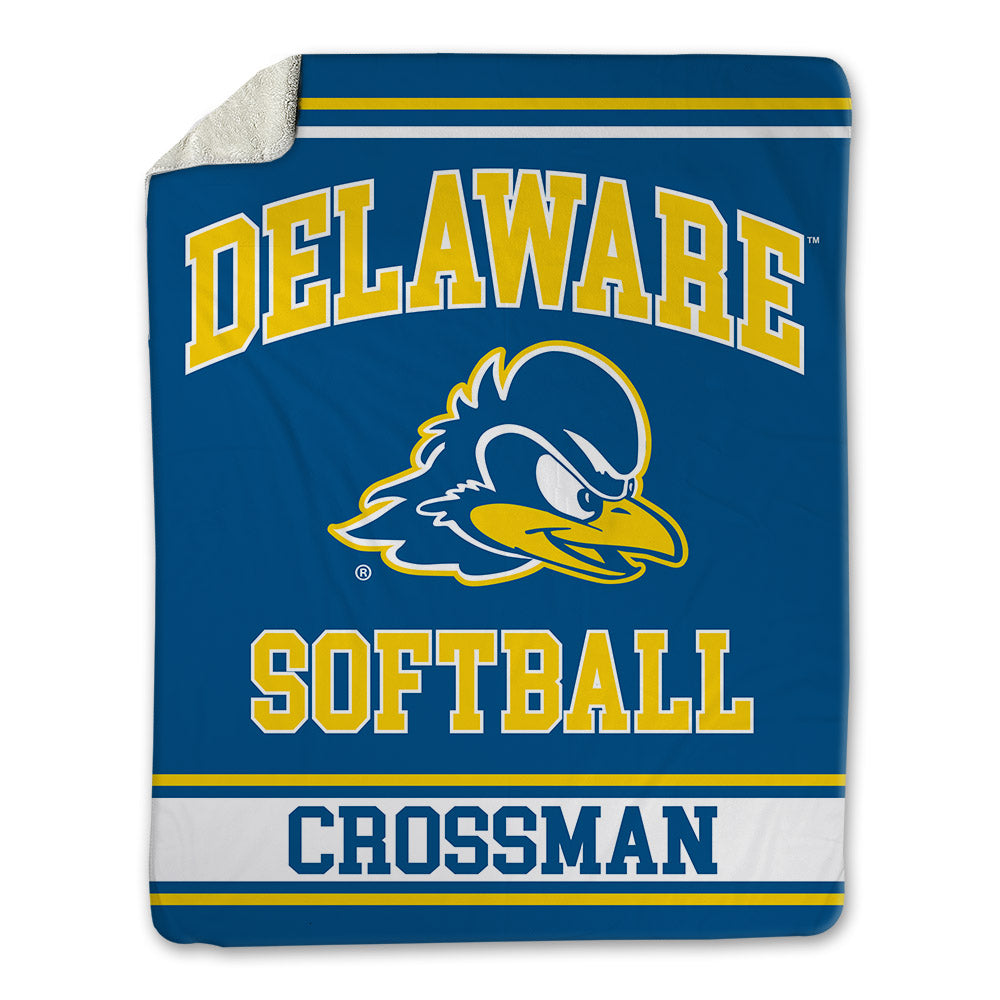 Delaware - NCAA Softball : Josie Crossman - Blanket-0