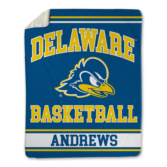 Delaware - NCAA Women's Basketball : Ava Andrews - Blanket-0