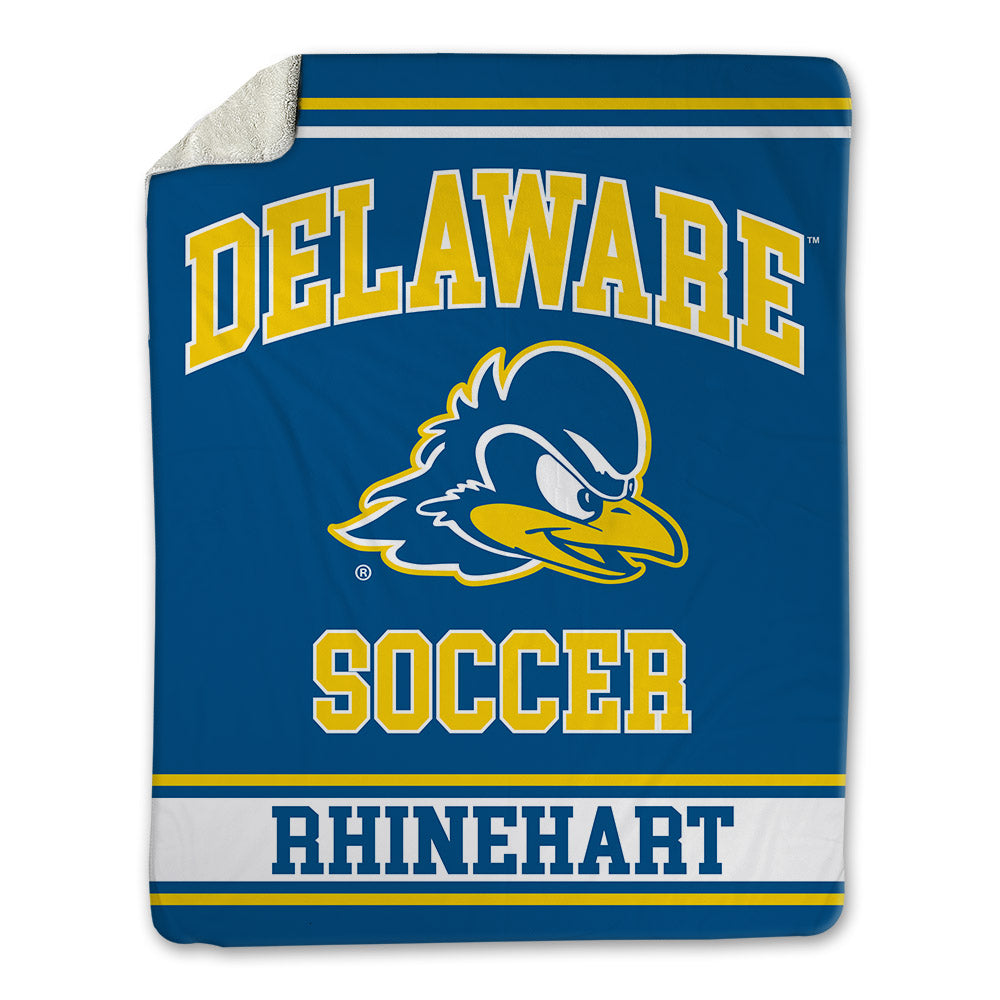 Delaware - NCAA Women's Soccer : Leah Rhinehart - Blanket-0