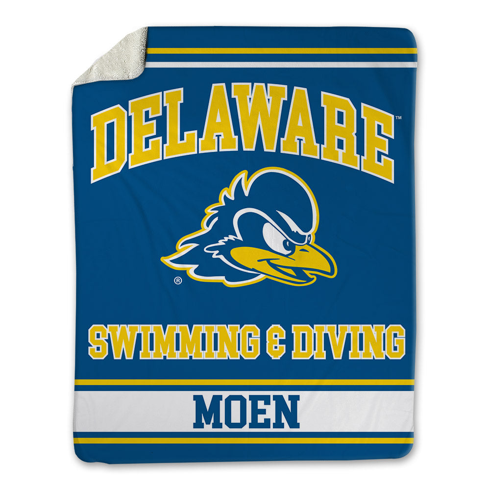 Delaware - NCAA Men's Swimming & Diving : Max Moen - Blanket-0