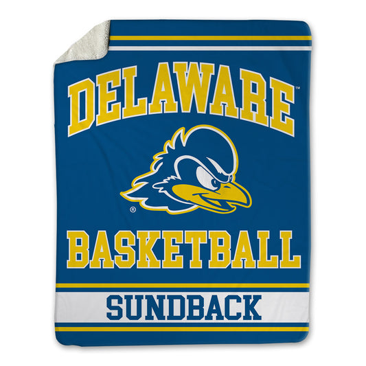 Delaware - NCAA Women's Basketball : Grace Sundback - Blanket-0