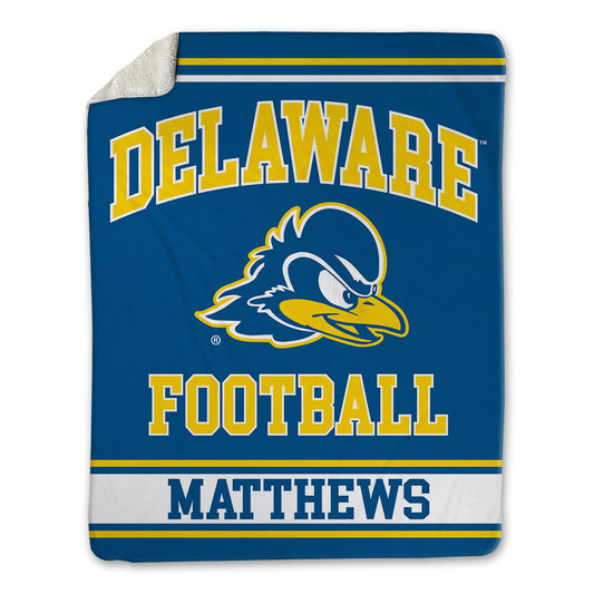 Delaware - NCAA Football : Noah Matthews - Blanket-0