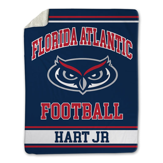 FAU - NCAA Football : Leon Hart Jr - Blanket-0