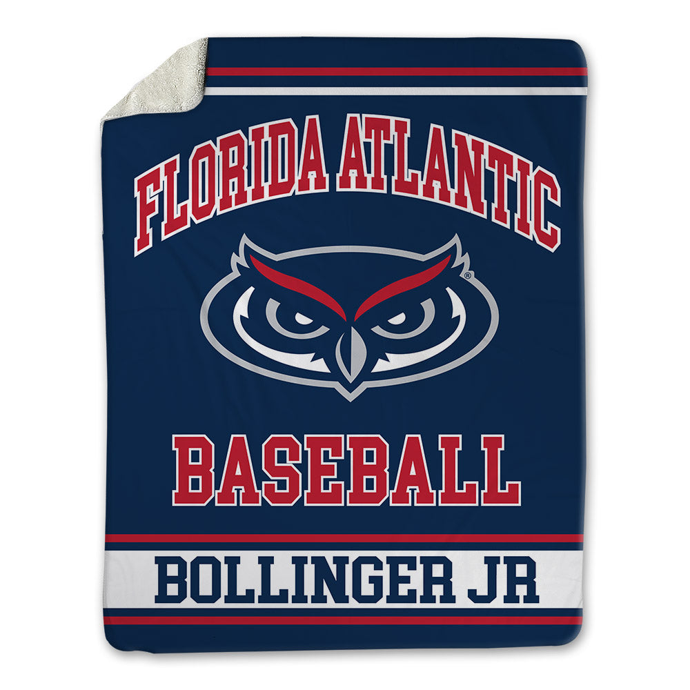 FAU - NCAA Baseball : Michael Bollinger Jr - Blanket-0