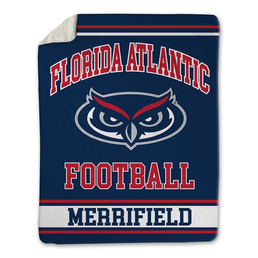 FAU - NCAA Football : Jacob Merrifield - Blanket-0