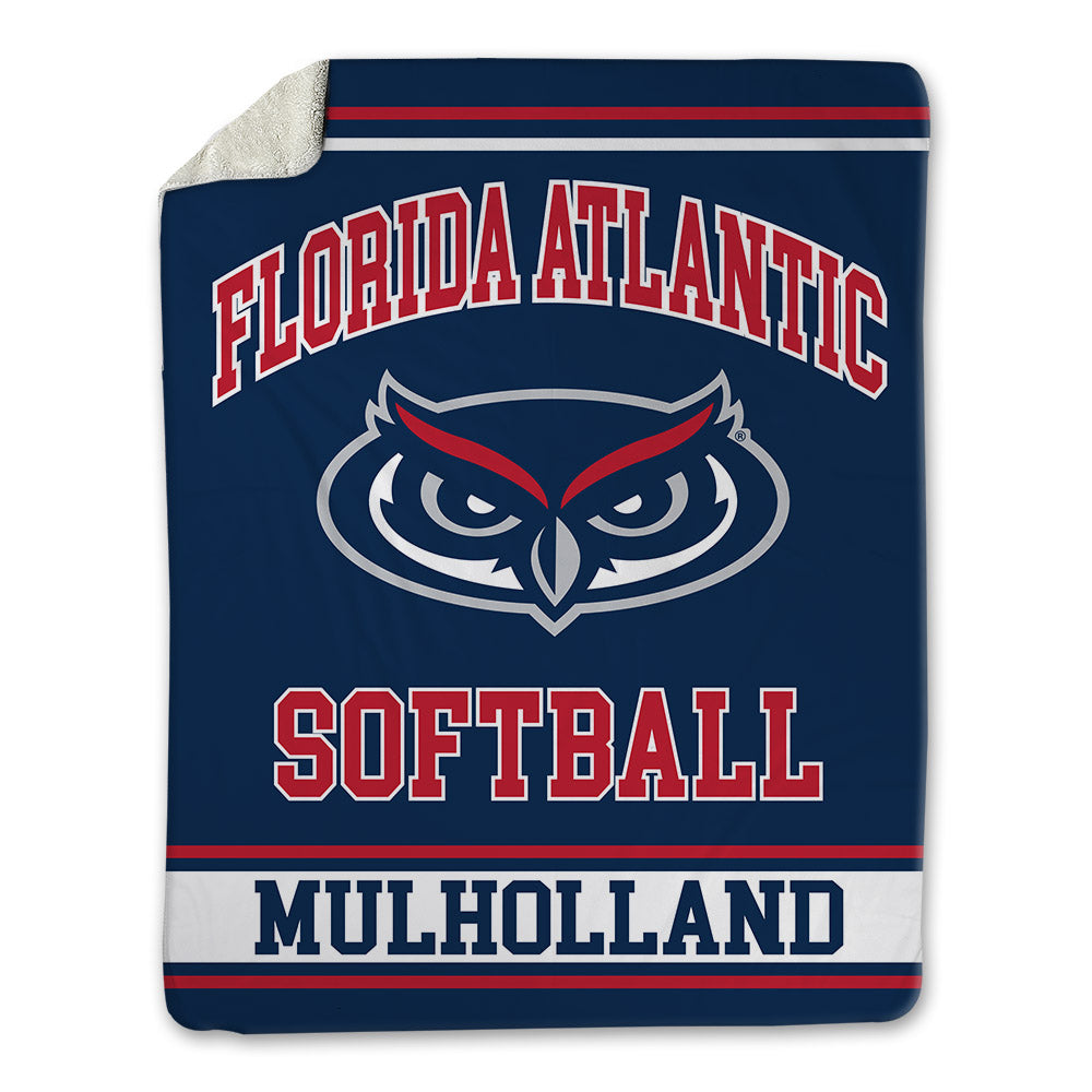 FAU - NCAA Softball : McKenna Mulholland - Blanket-0