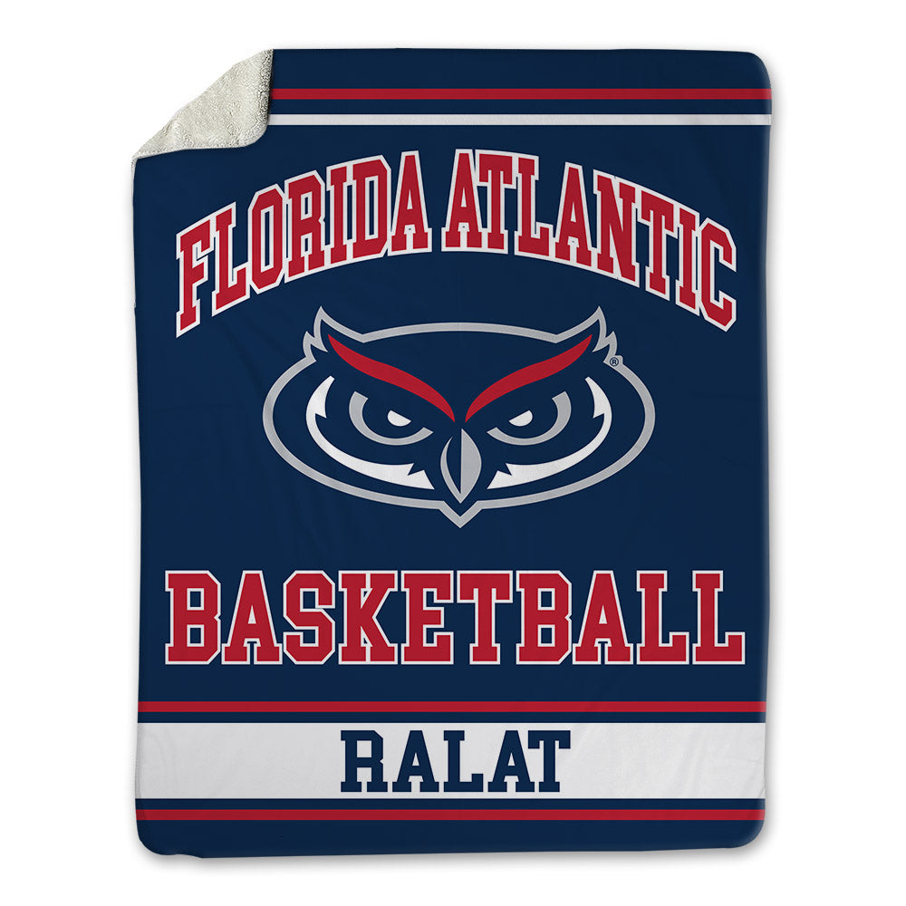 FAU - NCAA Men's Basketball : Alejandro Ralat - Blanket-0