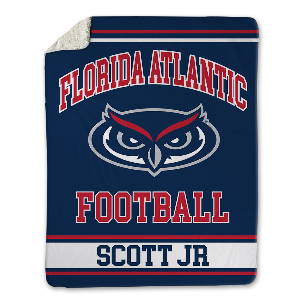 FAU - NCAA Football : Fabian Scott Jr - Blanket-0