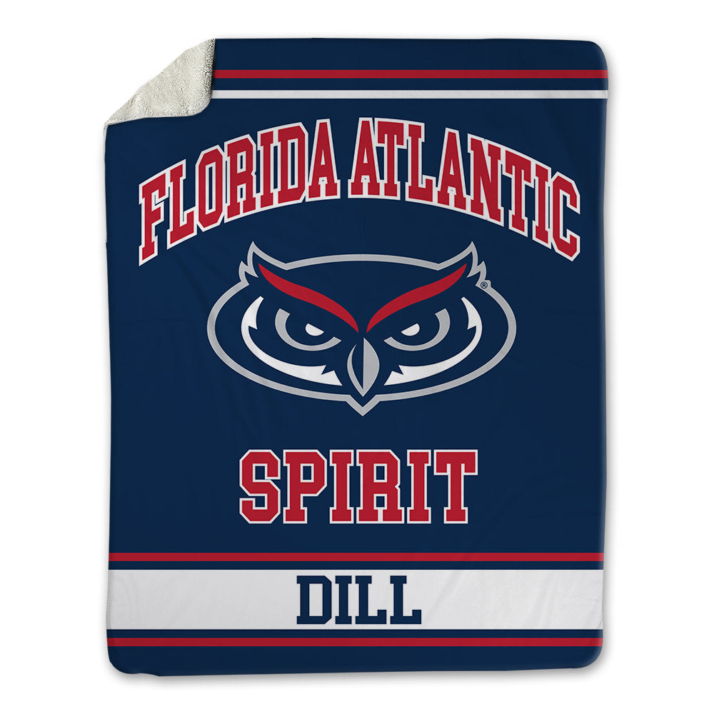 FAU - NCAA Spirit : Charlotte Dill - Blanket-0