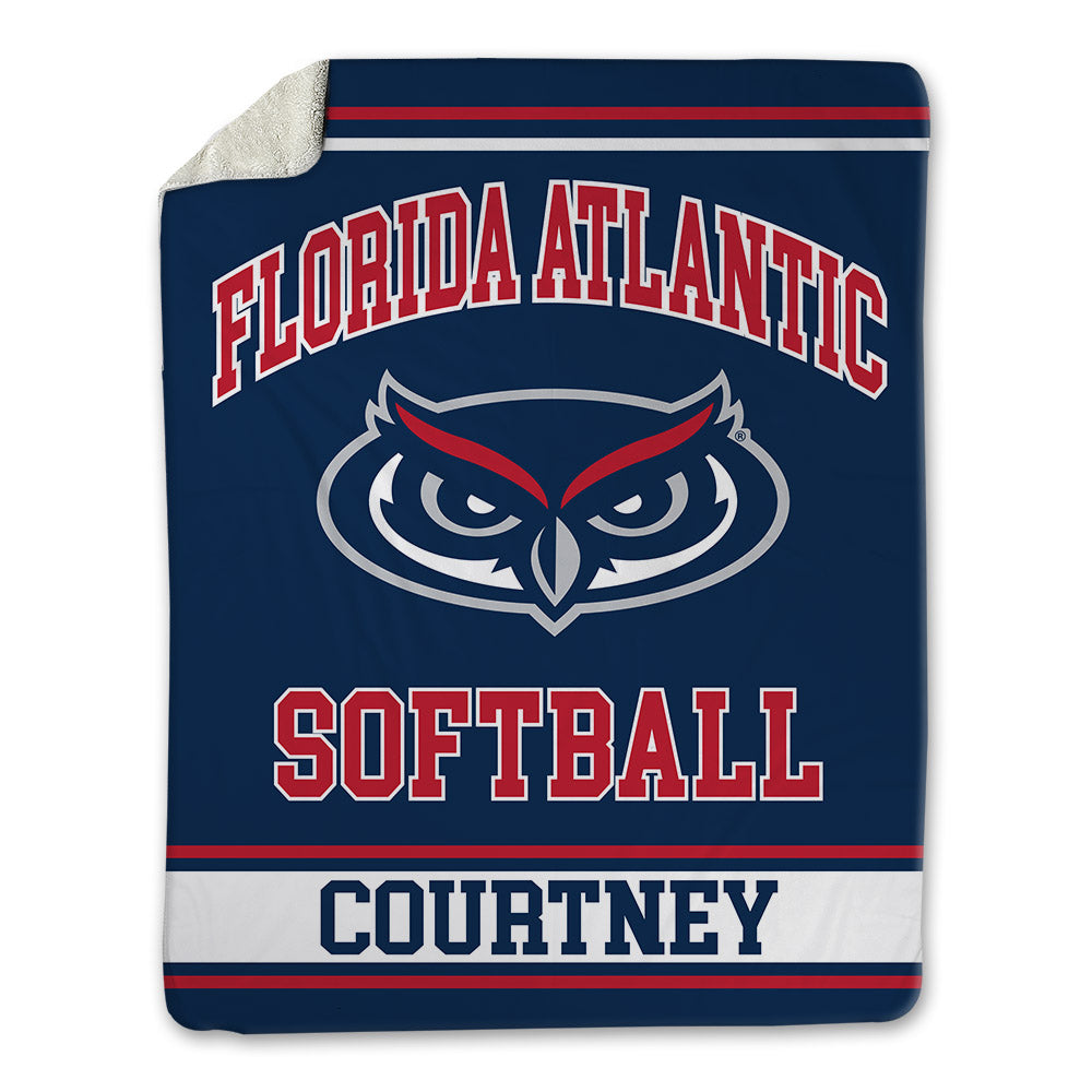 FAU - NCAA Softball : Autumn Courtney - Blanket-0