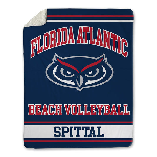 FAU - NCAA Beach Volleyball : Allison Spittal - Blanket-0