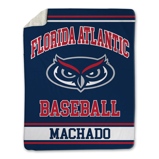 FAU - NCAA Baseball : Daniel Machado - Blanket-0
