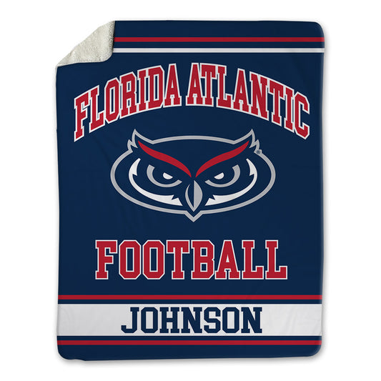 FAU - NCAA Football : Marlyn Johnson - Blanket-0