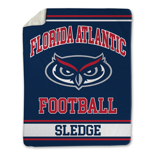 FAU - NCAA Football : Enyce Sledge - Blanket-0