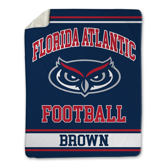 FAU - NCAA Football : Kahzir Brown - Blanket-0