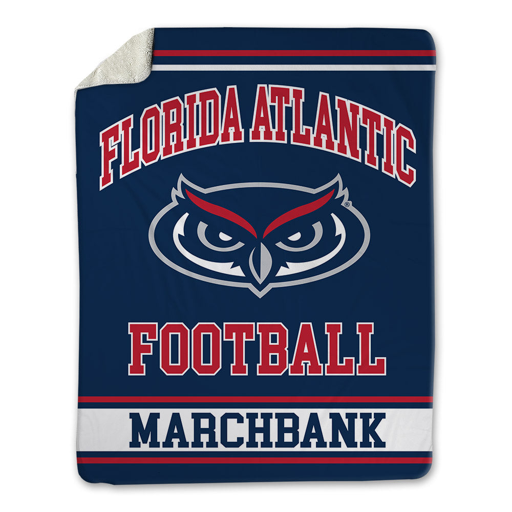 FAU - NCAA Football : Maddox Marchbank - Blanket-0