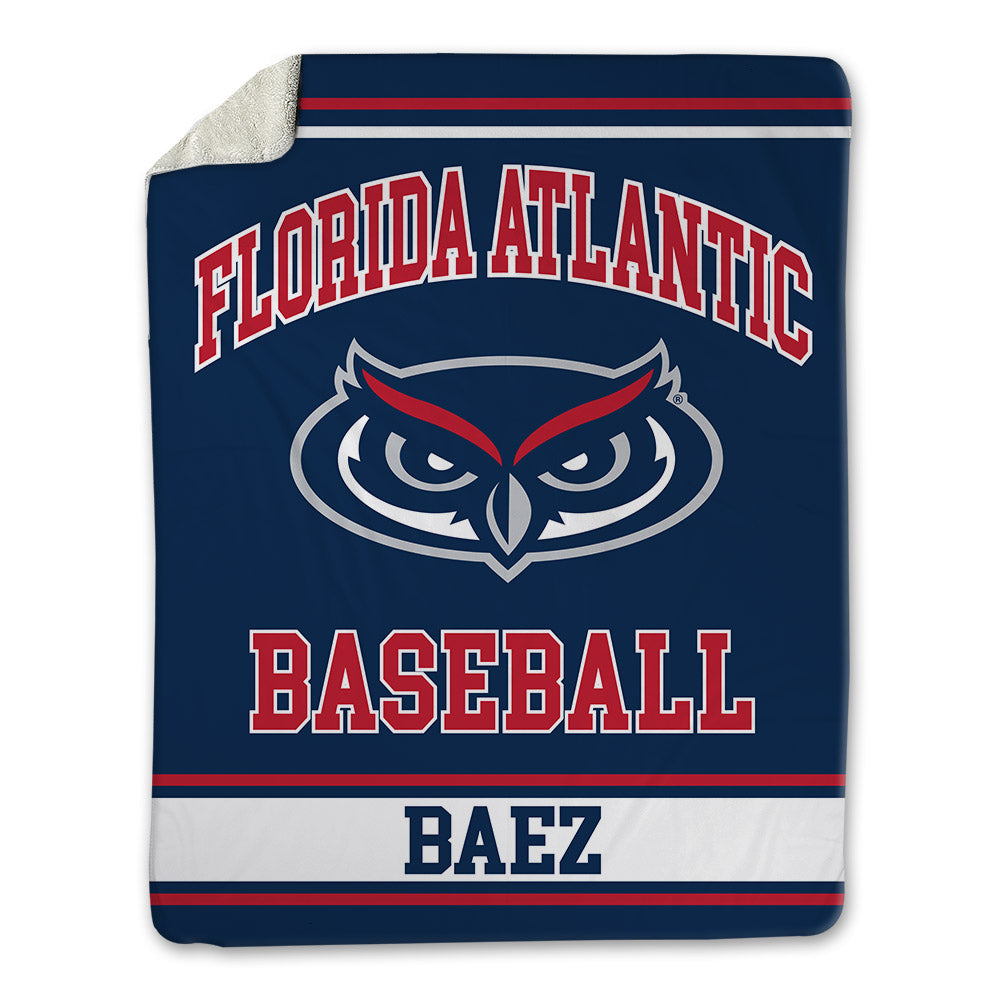 FAU - NCAA Baseball : Danny Baez - Blanket-0
