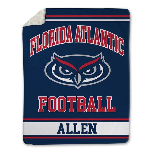 FAU - NCAA Football : Damon Allen - Blanket-0