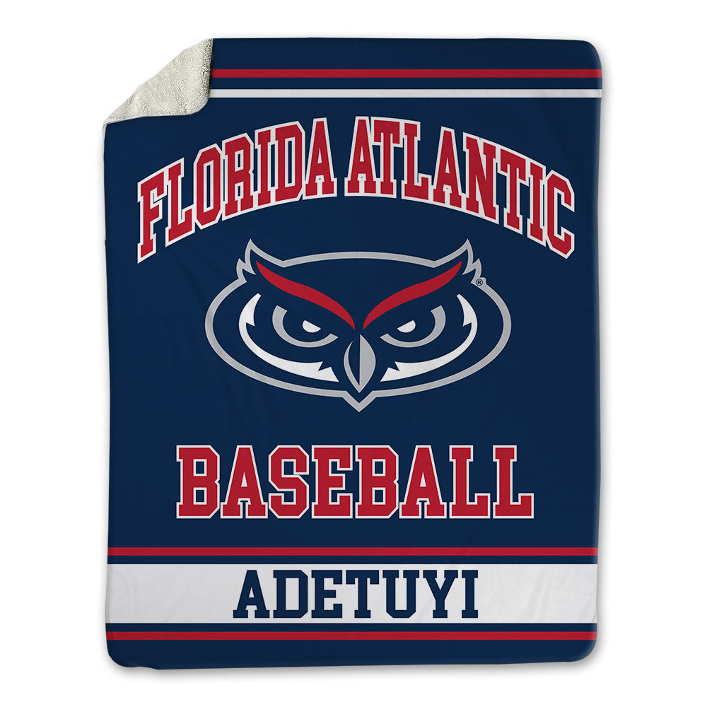 FAU - NCAA Baseball : Adekide Adetuyi - Blanket-0