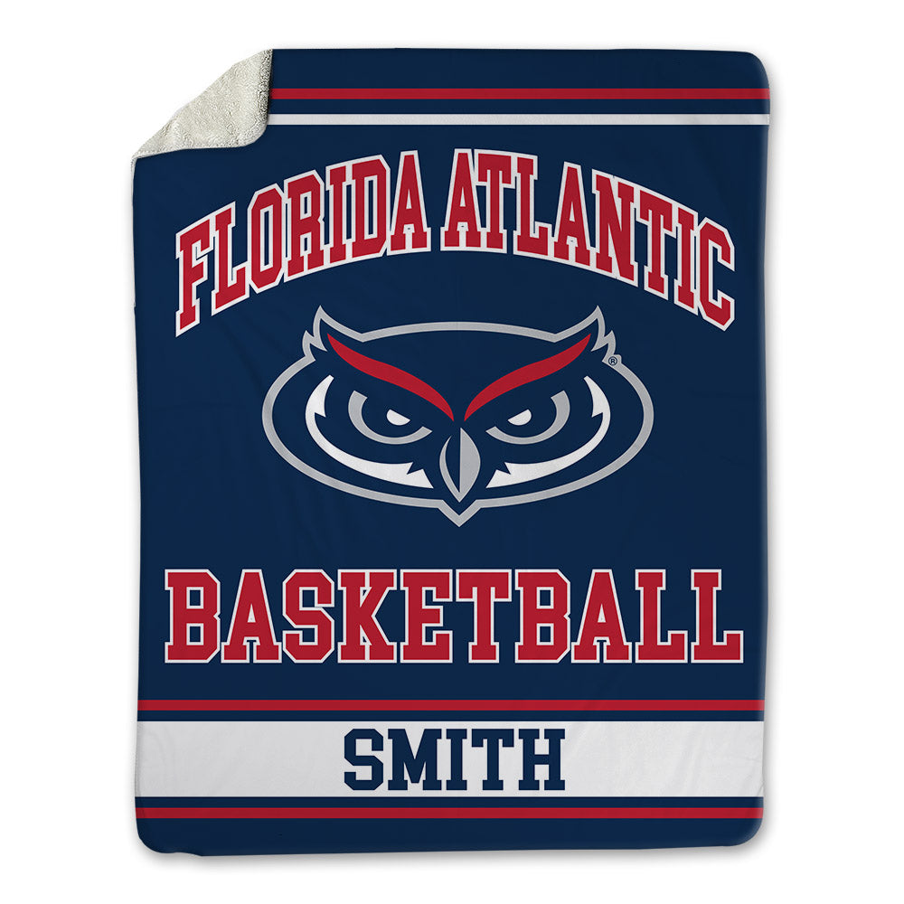 FAU - NCAA Men's Basketball : Lachlan Smith - Blanket-0