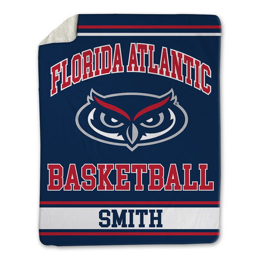 FAU - NCAA Men's Basketball : Lachlan Smith - Blanket-0