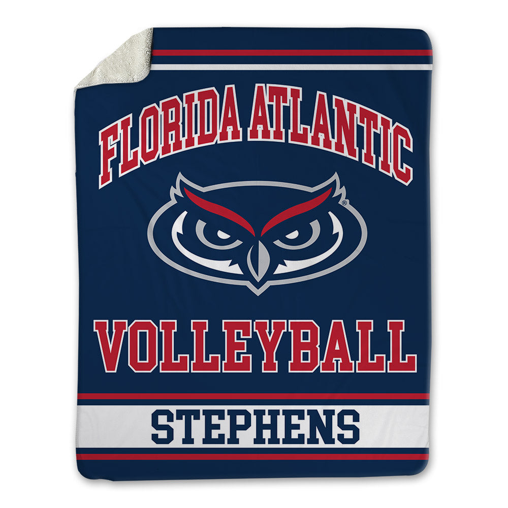 FAU - NCAA Women's Volleyball : Noelle Stephens - Blanket-0