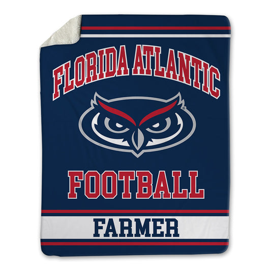 FAU - NCAA Football : Josiah Farmer - Blanket-0