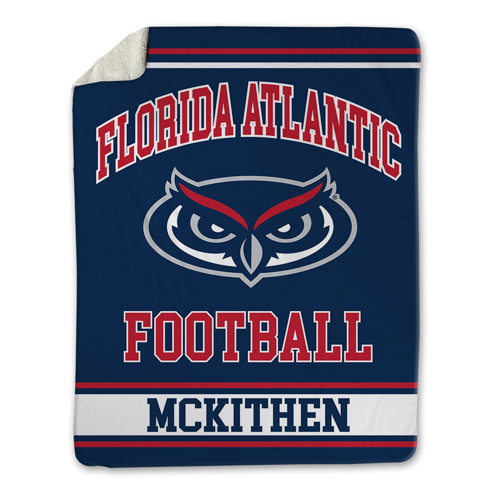 FAU - NCAA Football : Justin Mckithen - Blanket-0