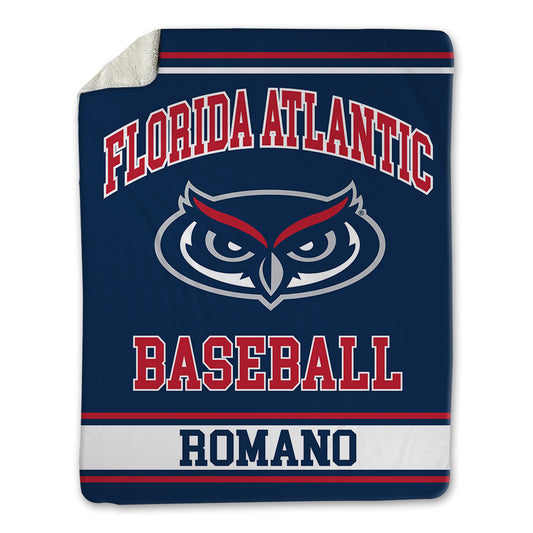 FAU - NCAA Baseball : Nicholas Romano - Blanket-0