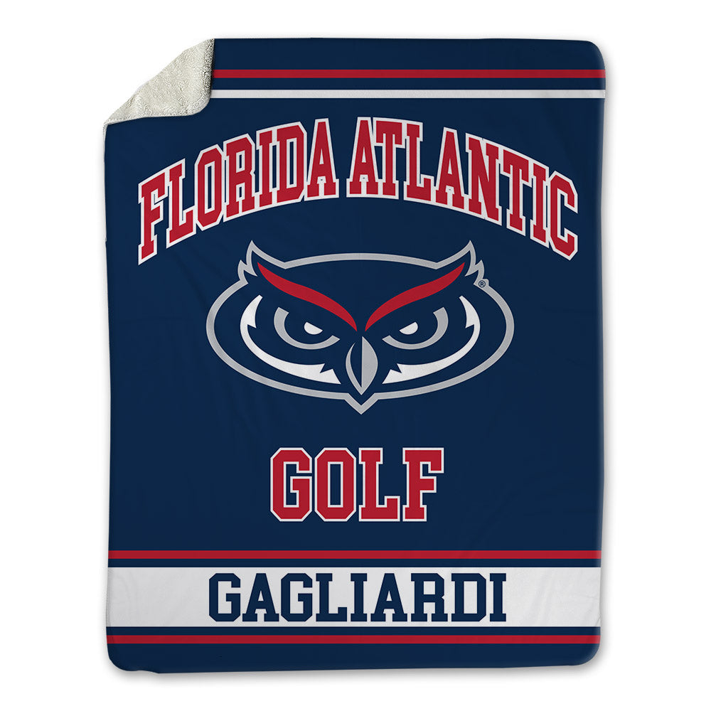FAU - NCAA Men's Golf : Biagio Andrea Gagliardi - Blanket-0