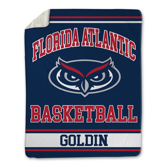 FAU - NCAA Men's Basketball : Vladislav Goldin - Blanket-0