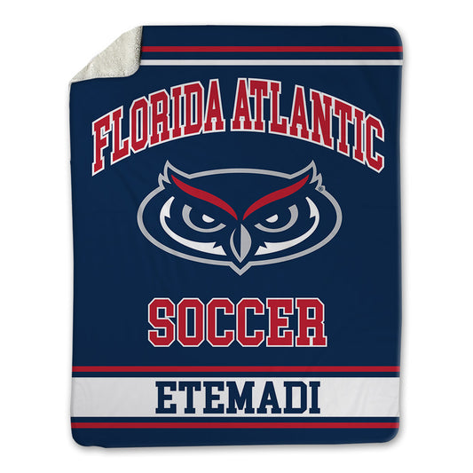 FAU - NCAA Women's Soccer : Leila Etemadi - Blanket-0