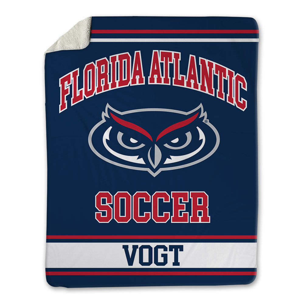 FAU - NCAA Women's Soccer : Taylor Vogt - Blanket-0