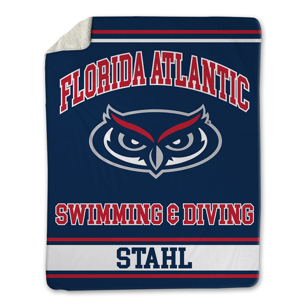 FAU - NCAA Men's Swimming & Diving : Ryan Stahl - Blanket-0