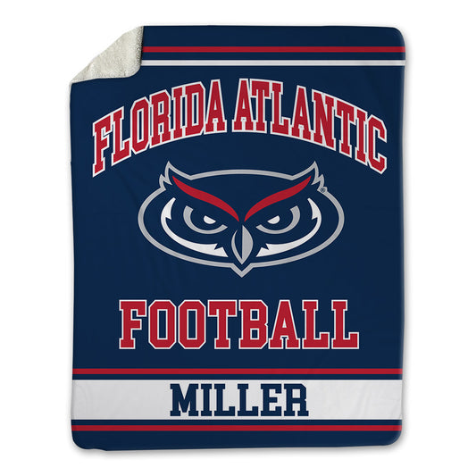 FAU - NCAA Football : Earl Miller - Blanket-0