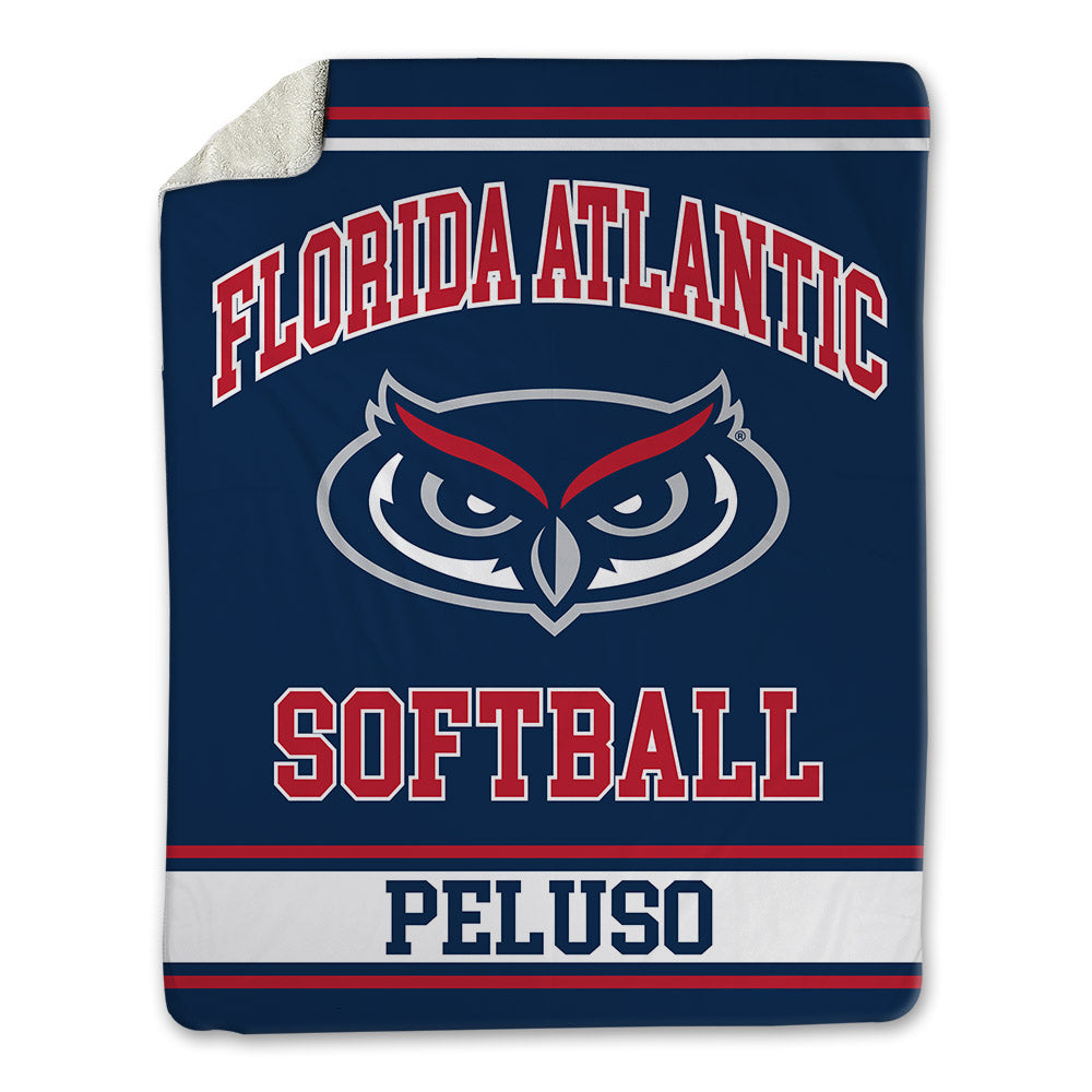 FAU - NCAA Softball : Holley Peluso - Blanket-0