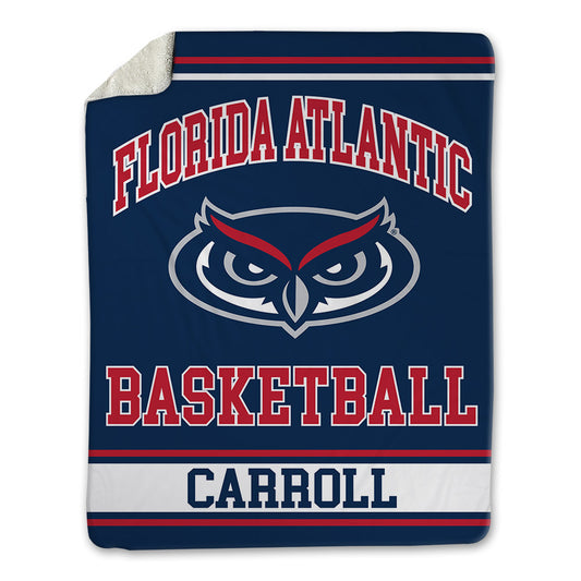 FAU - NCAA Men's Basketball : Tre Carroll - Blanket-0