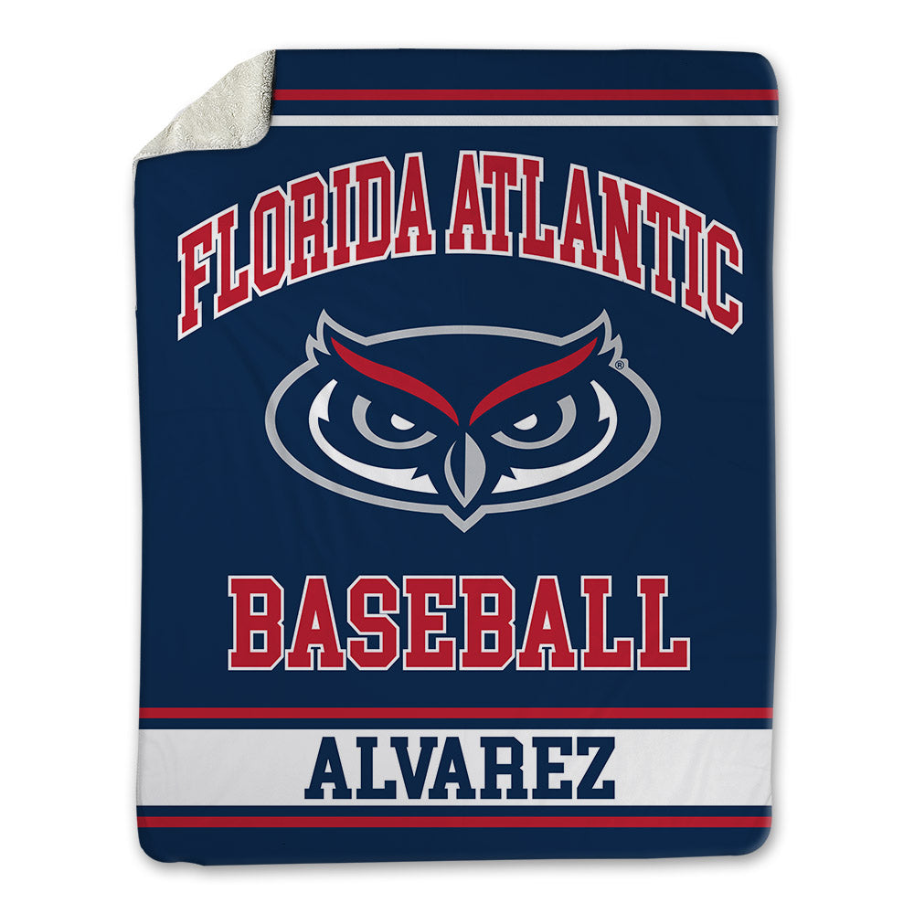 FAU - NCAA Baseball : David Alvarez - Blanket-0