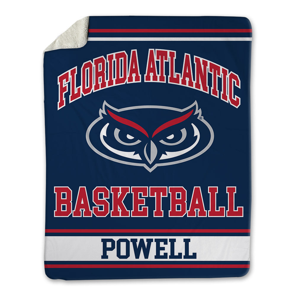 FAU - NCAA Men's Basketball : Jakel Powell - Blanket-0