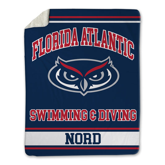 FAU - NCAA Women's Swimming & Diving : Elsa Nord - Blanket-0